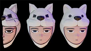 一拳超人狗狗侠面具