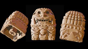 雕刻美学：石头 狮子 键帽